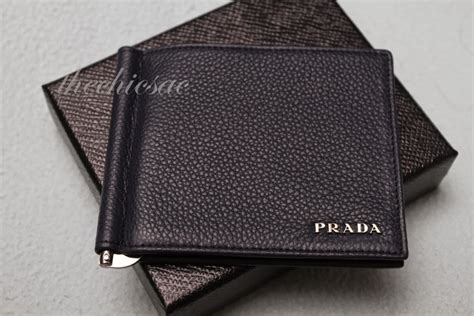 replica men's prada wallet|prada wallet with money clip.